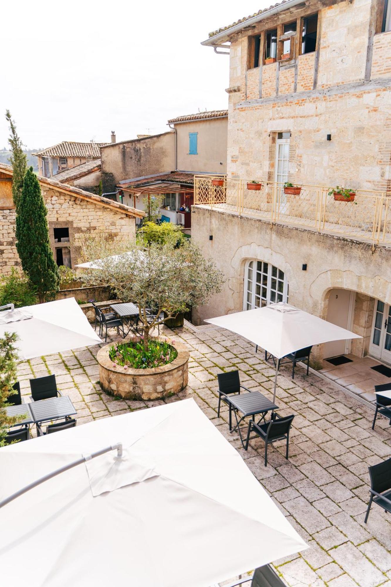 Hotel Des Consuls Castelnau-de-Montmiral Bagian luar foto